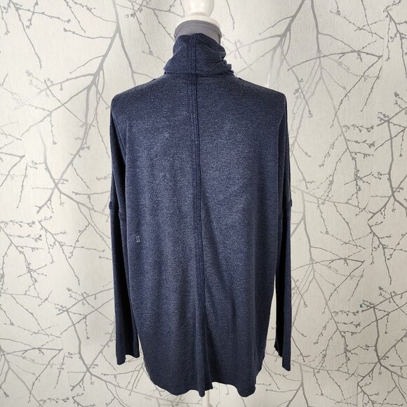 Kit and Ace Brushed French Terry Burrow Turtleneck Long Sleeve - Picture 3 of 6